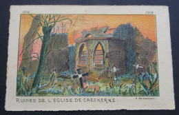 Caeskerke - Ruines De L'Eglise De Caeskerke - G. Blondeel - 1914 - 1918 - Diksmuide