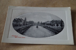 Belle Carte Ancienne, Tournais,quai Notre-Dame , 1912 , Carte En Relièf - Doornik