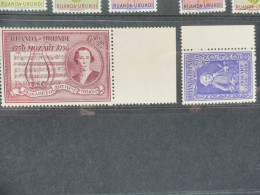 Ruanda Urundi 200/201 Mnh Neuf **/* Parfait  Mooie Mozart - Ungebraucht