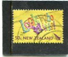 NEW ZEALAND - 2007  50c  GREETINGS  FINE  USED - Used Stamps