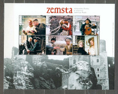 POLAND MNH ** 3754-3759 En Feuillet CINEMA FILM ZEMSTA LA VENGEANCE DE ANDRE ANDRZEJ WAJDA - Unused Stamps