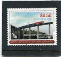 NEW ZEALAND - 2008  2.50$  RAILWAYS   FINE  USED - Used Stamps