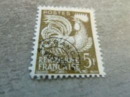 Type Coq Gaulois - Préoblitéré - 5f. - Yt Préo 107 - Brun-olive - Non Oblitéré - Année 1953 - - 1953-1960