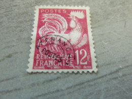 Type Coq Gaulois - Préoblitéré - Yt 111 - 12f. - Rouge Carminé - Non Oblitéré - Année 1953 - - 1953-1960