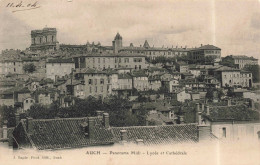 FRANCE - Gers - Auch - Panorama Midi - Lycée Et  Cathédrale - Carte Postale Ancienne - Auch