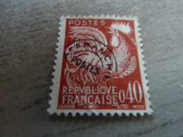 Type Coq Gaulois - Préoblitéré - Yt 121 - 40c. - Rouge-brun - Sans Gomme - Année 1960 - - 1953-1960