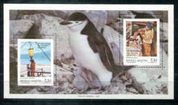 ARGENTINIEN Block 33, Bl.33 Mnh - Pinguin, Antarktis, Penguin, Antarctic, Manchot, Antarctique - ARGENTINA / ARGENTINE - Blocks & Sheetlets