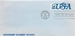 USA - FDC 1978 -  Air Mail    22c. - 1961-80