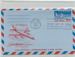 USA  -   Aerogramme - FDC 1958 -  10c. - 1941-60