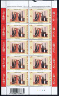 TIMBRE STAMP ZEGEL BELGIQUE  FEUILLET DE 10 X 3205 EUROPALIA ITALIA  XX - 2011-2020