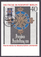 (648) Berlin Maximumkarte 1981 Preußen Ausstellung Berlin Kreuzberg (MKB-1-9) - Maximum Cards