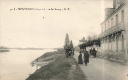 FRANCE - Montlouis-sur-Loire - Le Bas Bourg - Animé - Carte Postale Ancienne - Tours