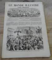 Le Monde Illustré 1865,  N°415 :  MADRID , BLOIS ,OAJACA GARAT SIDI CHEIK .......... REV-MI415 .......... Caisse-50 - 1850 - 1899