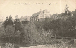 FRANCE - Montlouis-sur-Loire - La Côte Fleurie Et L'église  - Carte Postale Ancienne - Tours