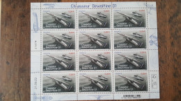 Poste Aérienne  Chasseur Dewoitine D1 , En Feuillet  De 12 Timbres  , Faciale 63 Euros - 1960-.... Nuevos