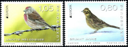 CEPT / Europa 2019 Luxembourg N° 2144 Et 2145 ** Les Oiseaux - 2019