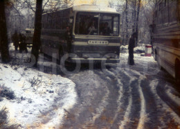 80s AUTOCARRO BUS SERRA DA ESTRELA PORTUGAL 35mm DIAPOSITIVE SLIDE NO PHOTO FOTO NB2705 - Diapositives