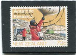 NEW ZEALAND - 1984  70c  METEOROLOGY  FINE  USED - Usati