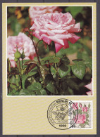 (680) Berlin Maximumkarte 1982 Wohlfahrt : Gartenrosen (MKB-1-42) - Cartoline Maximum