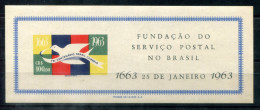 BRASILIEN Block 13, Bl.13 Mnh - 300 Jahre Post, Postal Service - BRAZIL / BRÉSIL - Blocks & Sheetlets