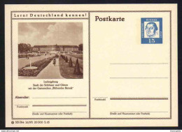 LUDWIGSBURG - ALLEMAGNE - RFA - BRD / 1963 ENTIER POSTAL ILLUSTRE # 26/195 (ref E76) - Postkarten - Ungebraucht