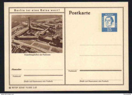 BERLIN - FUNKTURM - ALLEMAGNE - RFA - BRD / 1963 ENTIER POSTAL ILLUSTRE # 20/145 (ref E82) - Postkarten - Ungebraucht