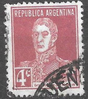 Général José San Martin : N°300 Chez YT. - Used Stamps