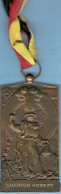 MARCHIENNE-AU-PONT Médaille De Bronze Revers : « 10e/HONNEUR/LES GILLES/MARCHIENNOIS/1971» - Profesionales / De Sociedad