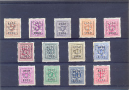 Reeks 52  PRE686/PRE698  Postgaaf ** MNH PRACHTIG - Sobreimpresos 1951-80 (Chifras Sobre El Leon)