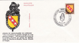 Enveloppe Légion De Gendarmerie De Lorraine  20 Janvier 1986 - Polizei