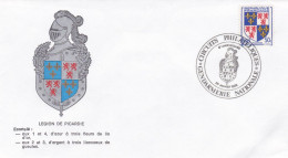 Enveloppe Légion De Gendarmerie De Picardie  20 Janvier 1988 - Policia