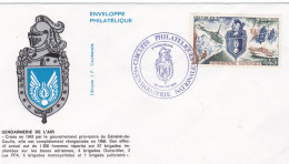 Enveloppe Gendarmerie De L'Air 20 Janvier 1984 - Policia