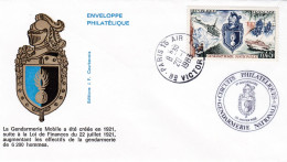 Enveloppe Gendarmerie Mobile 20 Janvier 1983 - Policia