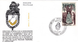 Enveloppe Direction Générale De La Gendarmerie Nationale 20 Janvier 1986 - Police