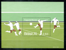 BRASILIEN Block 34, Bl.34 Mnh - Fußball-WM, Fussball, Football, Calcio - BRAZIL / BRÉSIL - Blocks & Kleinbögen