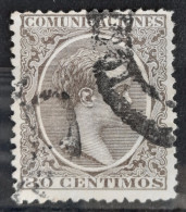 Espagne 1889/99 N°205 Ob TB Cote 4€50 - Usados