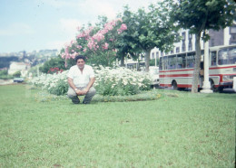 1977 AUTOCARRO BUS  ILHA DA MADEIRA PORTUGAL 35mm DIAPOSITIVE SLIDE NO PHOTO FOTO NB2715 - Diapositives