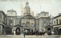 Old London Surface Transport Carriage Cart Horse Guards Whitehall - Bus & Autocars