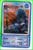 Carte Auchan Disney Pixar 2010 - Alice Aux Pays Des Merveilles - La Chenille  N° 170 / 180 - Disney