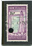 NEW ZEALAND - 1967  INSURANCE  2 1/2c On 3d  FINE  USED - Dienstmarken
