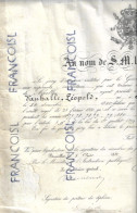 Diplôme De Deuxième Degré De L'école Normale Primaire. Belgique 1880. - Diplômes & Bulletins Scolaires