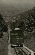 Königstuhl, 568 M. Blick Auf Bergbahn Und Heidelberg - Funiculaires