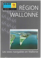 « Les Voies Navigables En Wallonie » Ed. Ministère Wallon De L’équipement Et Des Transports (1997) - Cartes Géographiques