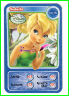 Carte Auchan Disney Pixar 2010 - Les Fées - Clochette 55 / 180 Brillante Petite Bulle - Disney