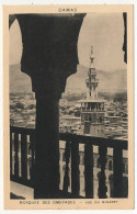 CPA - DAMAS (Syrie) - Mosquée Des Oméyades - Vue Du Minaret - Siria