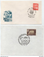 JEUX OLYMPIQUES - OLYMPIA / 1964 - 1972 AUTICHE 2 OBLITERATIONS ILLUSTREES (ref 6468c) - Hiver 1964: Innsbruck