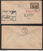 FORT GOOD HOPE - NWT - SAHTU / 1929 ENVELOPPE PREMIER VOL ILLUSTREE POUR LES USA - FFC (ref LE2800) - Covers & Documents
