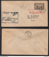 FORT GOOD HOPE - NWT - SAHTU / 1929 ENVELOPPE PREMIER VOL ILLUSTREE POUR LES USA - FFC (ref LE2800) - Brieven En Documenten