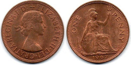 MA 24639 / Grande Bretagne - Great Britain 1 Penny 1967 SPL - C. 1/2 Penny