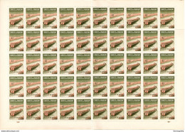 ELECTRICITE - PYLONE / 1961 PARAGUAY FEUILLE COMPLETE DE 50 TIMBRES ** (ref 4566) - Elektriciteit